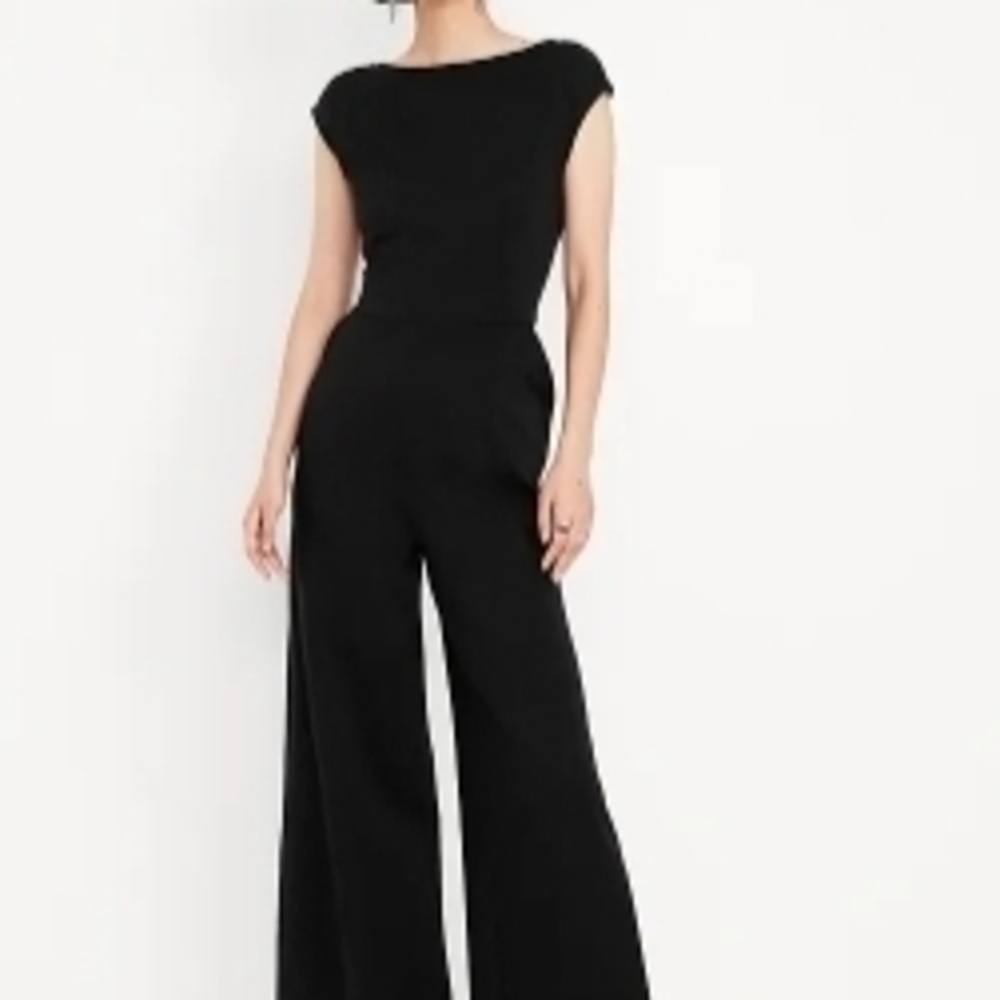 Old Navy Black Wide Leg Jumpsuit
